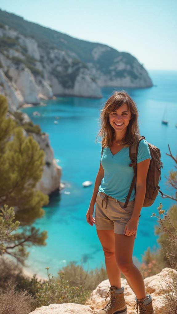 scenic calanques national park hike